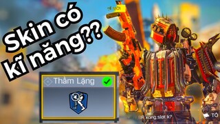 Call of duty mobile | skin có kĩ năng BUFF THẦM LẶNG??