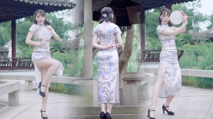 Looking back ~ I really am not suitable for cheongsam (try out the dance)