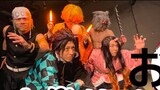 Japanese A House cosplay dance "Remnant Sange" ดาบพิฆาตอสูร You Guo Chapter OP[RAB]