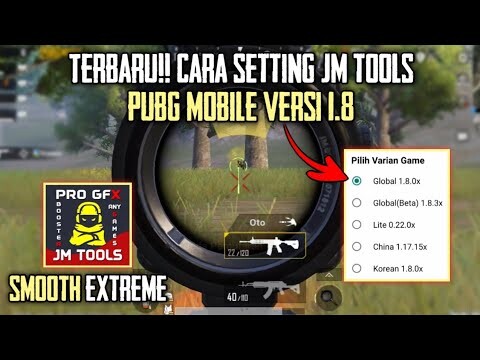 CARA SETTING JM TOOLS PUBG MOBILE VERSI TERBARU 1.8 SMOOTH EXTREME