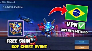 BRAZIL VPN IS WORKING AGAIN! FREE KOF SKIN | 2021 NEW EVENT! MOBILE LEGENDS BANG BANG