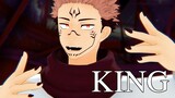 [呪術廻戦MMD Jujutsu Kaisen] KING [Sukuna & Megumi]