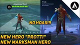 NEW MARKSMAN HERO PROTTI || NEW HERO MOBILE LEGENDS 2020