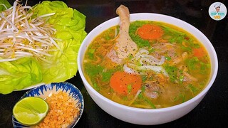 Cách nấu BÁNH CANH VỊT bột xắt thơm ngon lạ miệng | Bếp Của Vợ