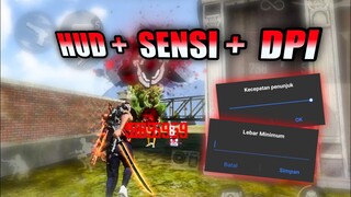 Best Settings ⚙️ HUD + SENSI + DPI 🎯 Free Fire Highlights - Realme 5 Pro