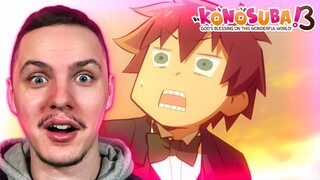 A Smile for This Dour Girl! | KonoSuba S3 Ep 2 Reaction