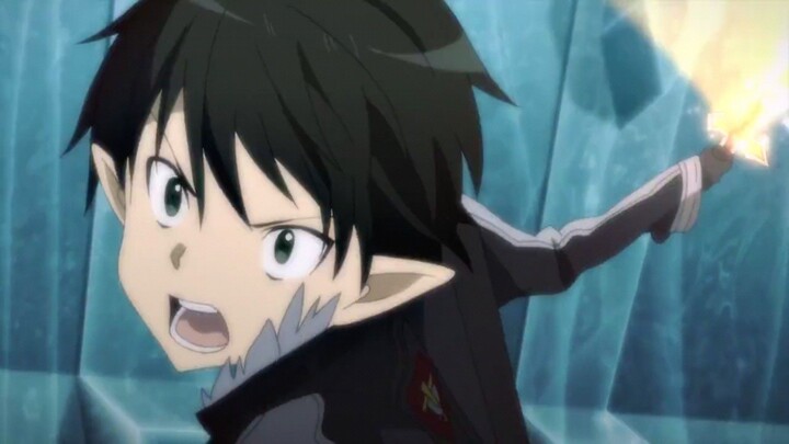 Kirito & Team Vs Labyrinth Monster