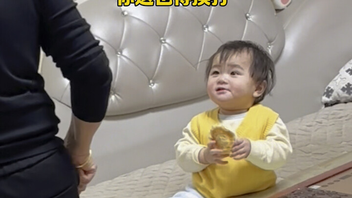 It’s okay, grandma will take action to discipline the rebellious child!