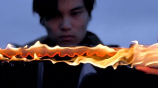 [Cai Qian Handicraft] The Great Way is Simple! Ingenious design to restore the Flame Pillar Flame Sw