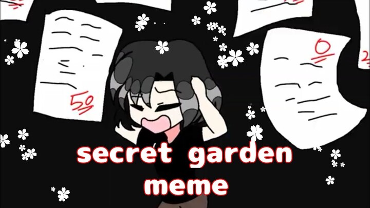 Secret garden meme // my backstory // flipaclip //⚠️ warning flash ⚠️//1k subscribe// plz read desk