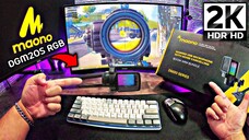 [POV] MAONO DGM20S RGB ASMR 🎵 | PUBG MOBILE 90 FPS EMULATOR (GAMELOOP)