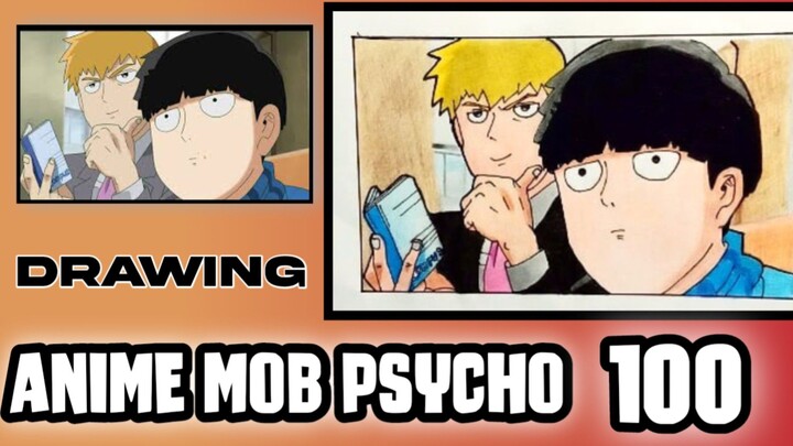 "Teknik Mewarnai Karakter Mob Psycho 100 biar kayak asli😱"