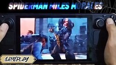 SPIDERMAN MILES VS Rhino ini sih epic battle 🔥🔥