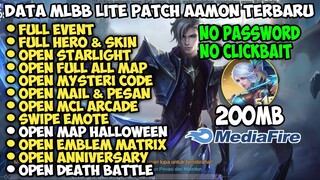 Data ML Lite Full Event 200Mb Terbaru Patch Aamon 2021 | Ml Lite | Mlbb Lite |Cara Atasi Lag ML
