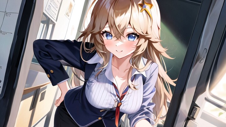 【AI Painting】Teacher Jiaran, please teach me