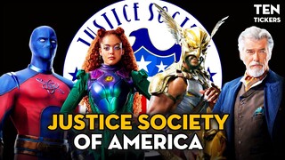 JUSTICE SOCIETY OF AMERICA (JSA) - GIỚI THIỆU THÀNH VIÊN | BLACK ADAM | DCEU | Ten Tickers