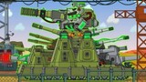 (YouTube HomeAnimation)  Acidic KV-44M2. Cartoons about tanks