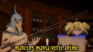 mancing mania versi anime // anime crack