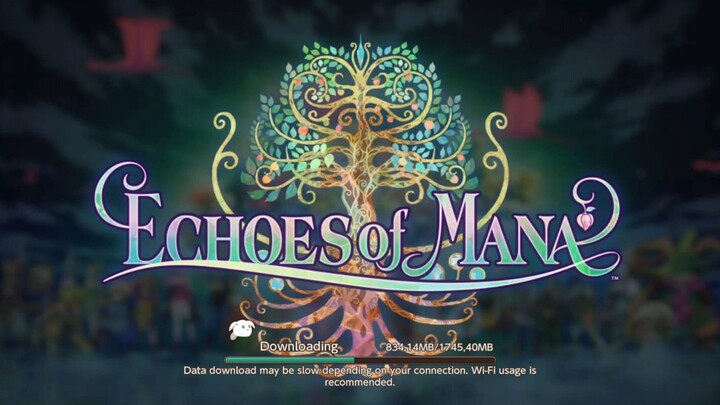 Echoes of Mana | Downloading Animation