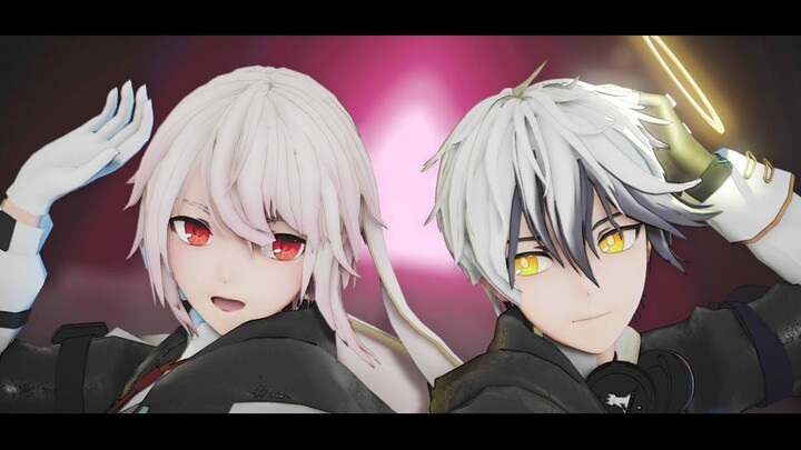 [Arknights MMD]  Ansel & Adnachiel LOVE ME IF YOU CAN