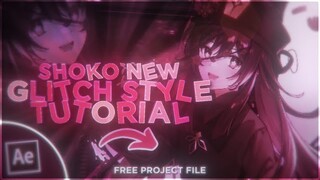 One Frame Glitches + AMV Background Like SHOKO | After Effects AMV Tutorial 2021 (FREE PROJECT FILE)