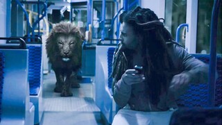 [Xiaoxia] Faced with the ferocious and vicious lion, this group of humans showed a spirit of courtin