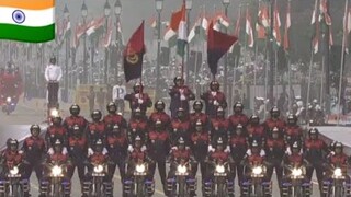 HIGHLIGHTS : INDIA'S REPUBLIC DAY PARADE JAN. 26,2022 | MOTORBIKE