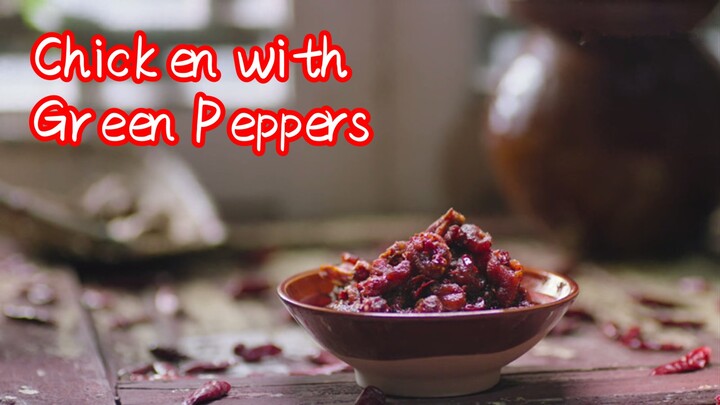 Chicken with Green Peppers