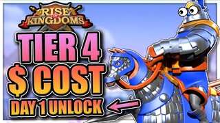 Cost for T4 on day 1 [Rise of Kingdoms] Amazon Appstore