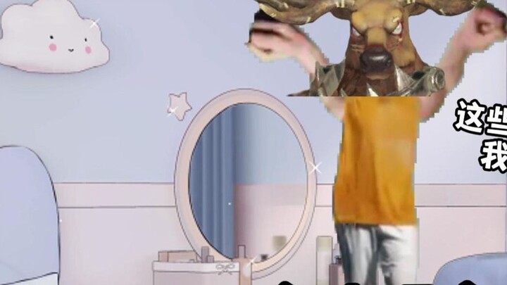 【Cat meme】Deer head players are not allowed to watch my video【Egg card】