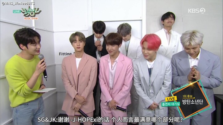 【WNS Vietsub】190426 Music Bank – Nhạc Ngân Hàng – BTS – Boy with Luv
