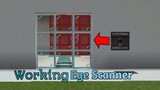 How to make an protected eyes scanner in minecraft
