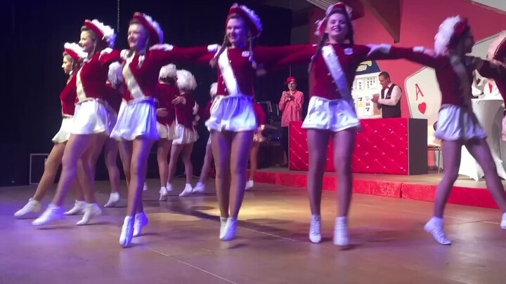 German girl dance, German traditional dance guard dance