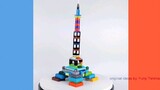 LEGO EIFFEL TOWER - FRANCE,PARIS CLASSIC BUILD - YURIY TENMAN LEGO
