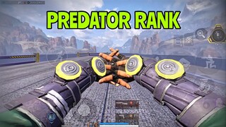 Intense PREDATOR Gameplay Apex Legends Mobile