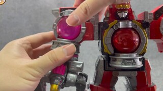 [Review] Super large and heavy posing warriors, the Uchu Sentai Jiuranger combined with the Dragon E
