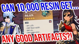 I Spent 10,000 RESIN in the new Domain... What did it get me? Genshin Impact 3.6