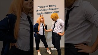 Denji is Depressed 😔 #anime #cosplay #chainsawman