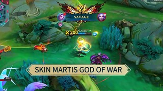 MARTIS SKIN GOD OF WAR EMANG BEDA CUY 🔥