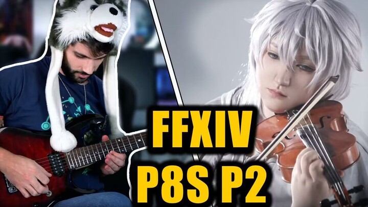 Zu Jian light speed thumbs up! Pantheon P8S Body BGM White Stone Black Cover【FF14】with Huskybythegee