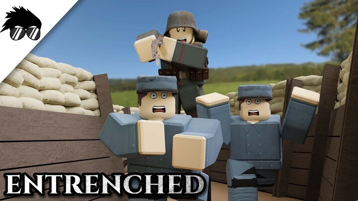 CRUSHING the Enemy | Roblox Entrenched | War Game Gameplay