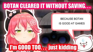Miko Humbly Admits that she's Not as Good as Botan when playing Games【Hololive English Sub】