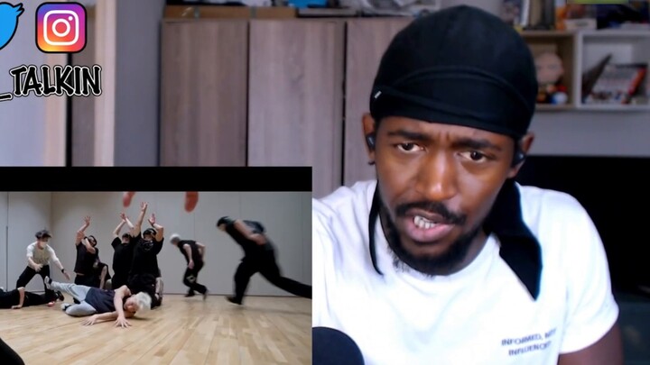 [Reaction Chinese Subtitles] EPIC! Professional dancer Chris watches SEVENTEEN hoshi-tiger practice 