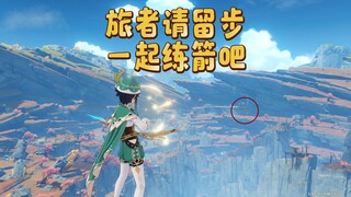 Traveler, would you like to practice archery together?