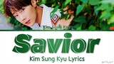 Kim Sung Kyu (김성규) 'Savior' Lyrics (Han/Rom/Eng)