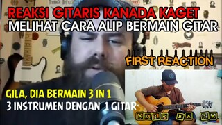 ALIP BA TA LAGI BERULAH‼️ MUSISI KANADA KAGET, KOK BISA SATU GITAR MAINKAN 3 INSTRUMEN BERSAMAAN⁉️