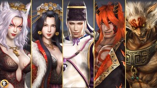 無双OROCHI3 Ultimate モーション集（安倍晴明・酒呑童子・玉藻前・九尾の狐・混沌）