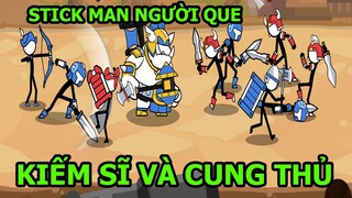 Người Que Đại Chiến Nâng Cấp Kiếm SĨ Và Cung THủ Siêu Mạnh - Stick Combat - Top Game Hay Android Ios