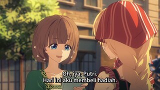 E13 - Aru hi Ohimesama ni Natte Datte Ken ni Tsuite - [Sub Indo]