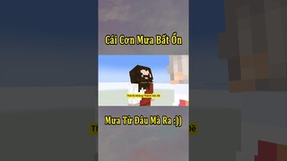 Cơn Mưa Bất Ổn - Anh Đen Xì Xì Đi Tắm Mưa 🤣 #shorts